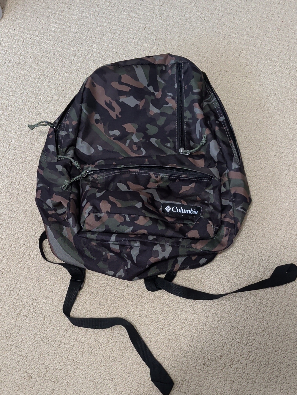 Columbia Men's Camo Backpack in Black, Green, Brown